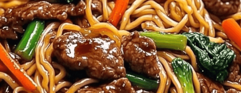 Homemade Beef Lo Mein: A Quick, Flavor-Packed Stir-Fry You’ll Love!