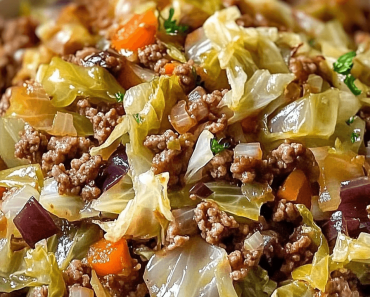 Cabbage and Ground Beef