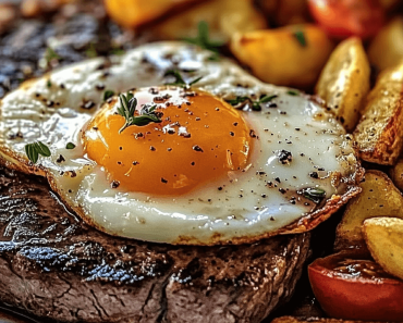 Ultimate Breakfast Steak & Eggs with Home Fries