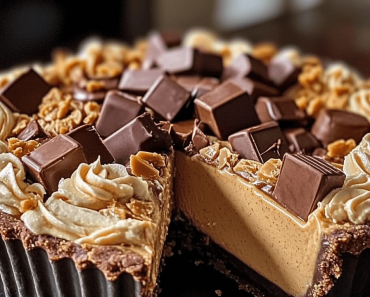 Giant Reese’s Peanut Butter Pie