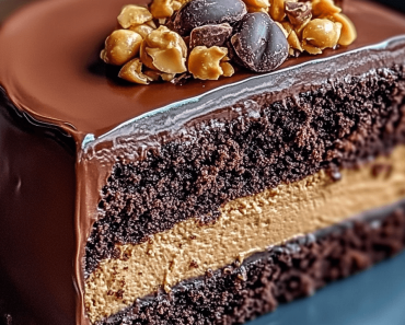 Irresistible Chocolate Peanut Butter Cake