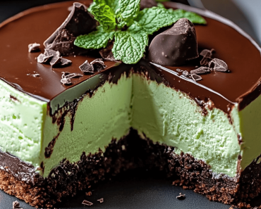 Mint Chocolate Cheesecake